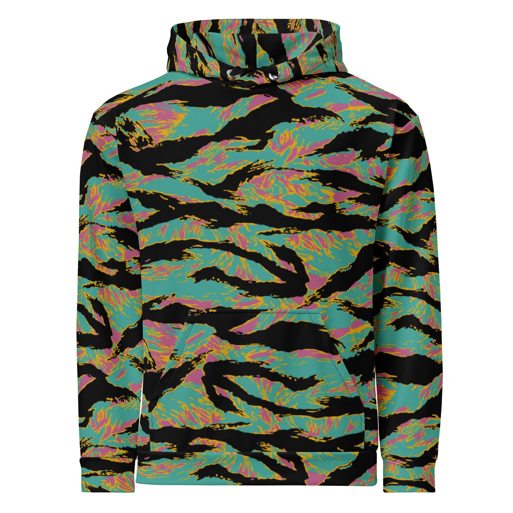 American Tiger Stripe Miami Sunset CAMO Unisex Hoodie - Hoodies