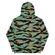 Tiger Stripe Miami Sunset CAMO Unisex Hoodie