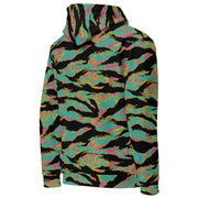 Tiger Stripe Miami Sunset CAMO Unisex Hoodie
