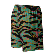 Tiger Stripe Miami Sunset CAMO Unisex Mesh Shorts