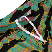 Tiger Stripe Miami Sunset CAMO Unisex Mesh Shorts