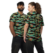 Tiger Stripe Miami Sunset CAMO Unisex Sports Jersey - 2XS