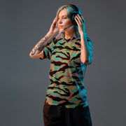 Tiger Stripe Miami Sunset CAMO Unisex Sports Jersey