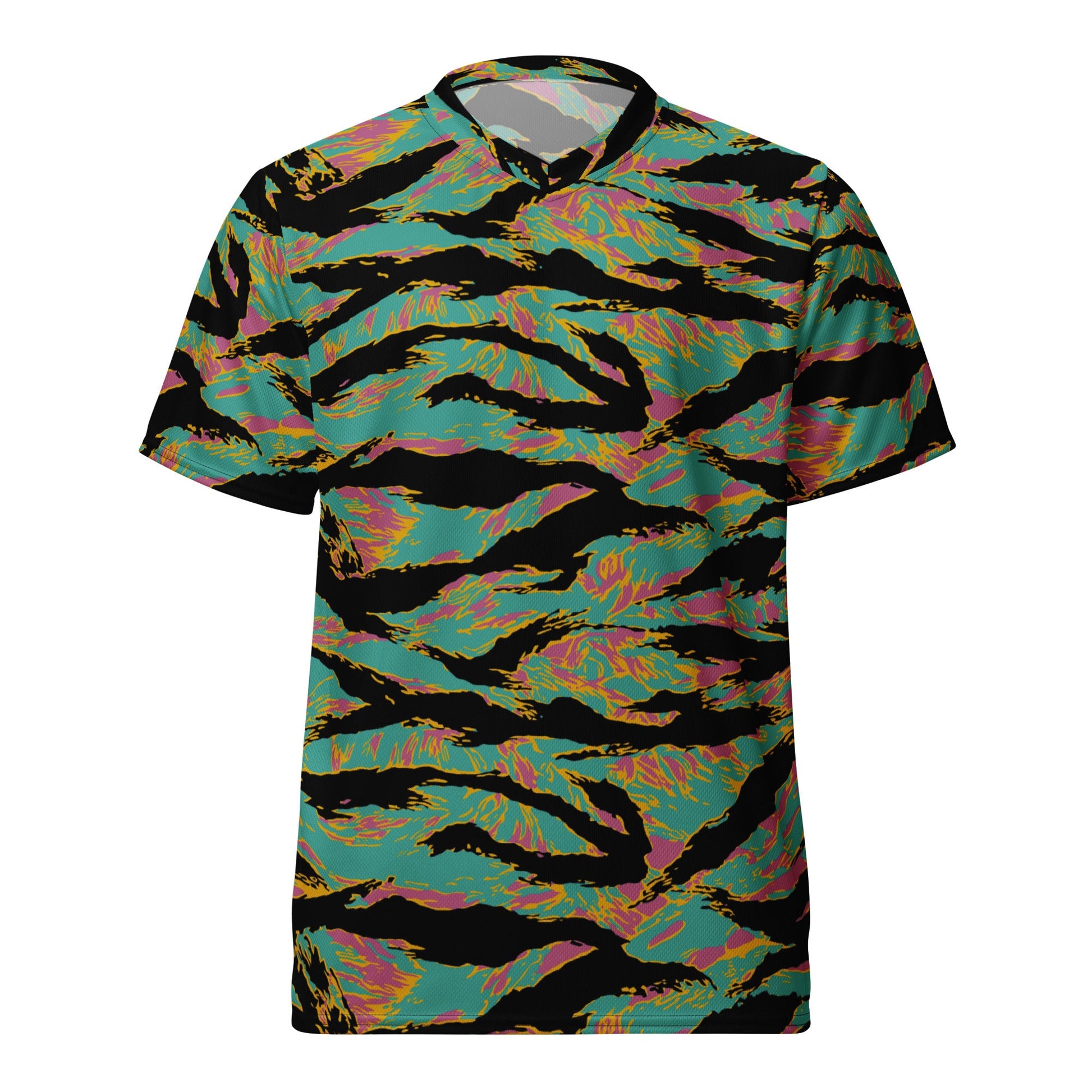 American Tiger Stripe Miami Sunset CAMO unisex sports jersey - Sports Jerseys