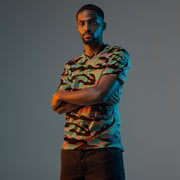 Tiger Stripe Miami Sunset CAMO Unisex Sports Jersey