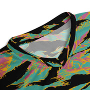 Tiger Stripe Miami Sunset CAMO Unisex Sports Jersey
