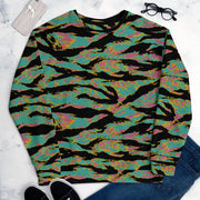 Tiger Stripe Miami Sunset CAMO Unisex Sweatshirt
