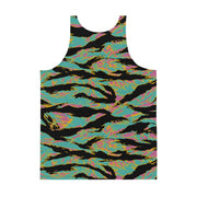 Tiger Stripe Miami Sunset CAMO Unisex Tank Top - Shirt