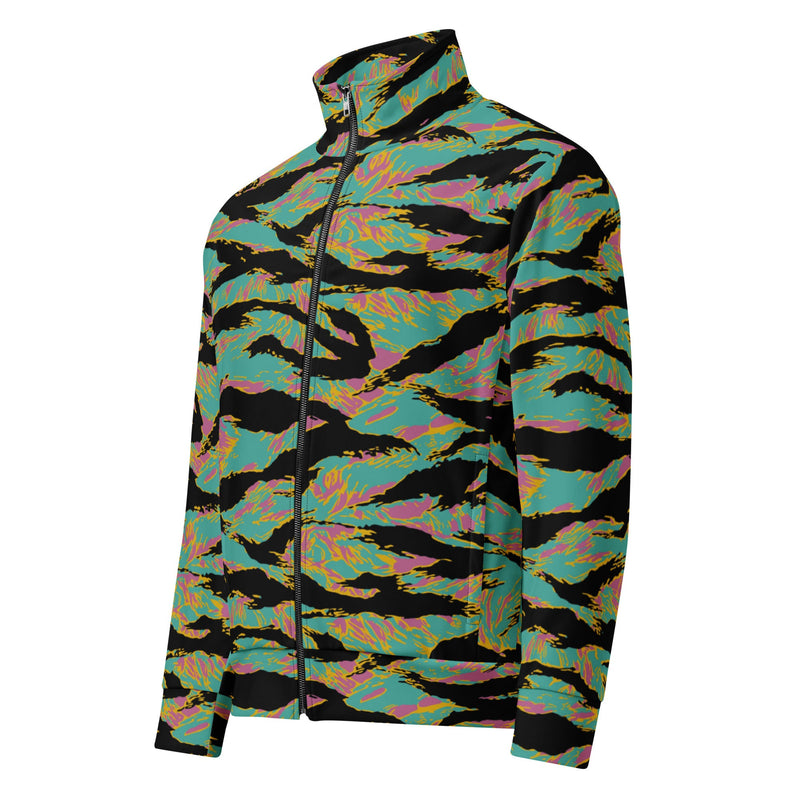 Tiger Stripe Miami Sunset CAMO Unisex Track Jacket