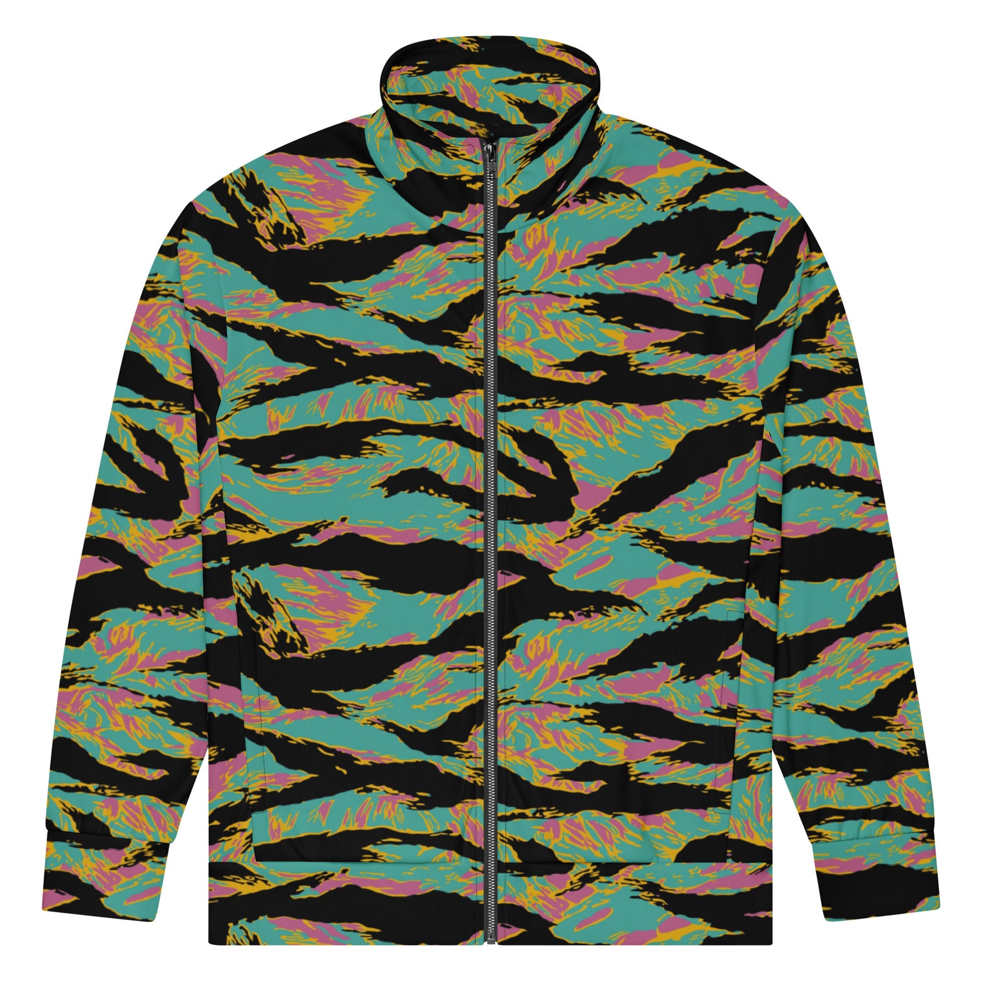 American Tiger Stripe Miami Sunset CAMO Unisex track jacket - Track Jackets