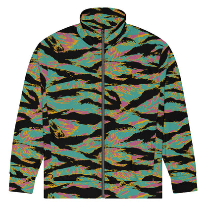 American Tiger Stripe Miami Sunset CAMO Unisex track jacket - Track Jackets
