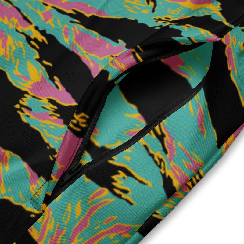 Tiger Stripe Miami Sunset CAMO Unisex Track Jacket