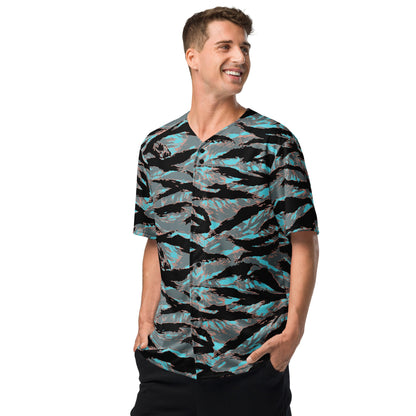 American Tiger Stripe Miami Urban CAMO baseball jersey - Baseball Jerseys