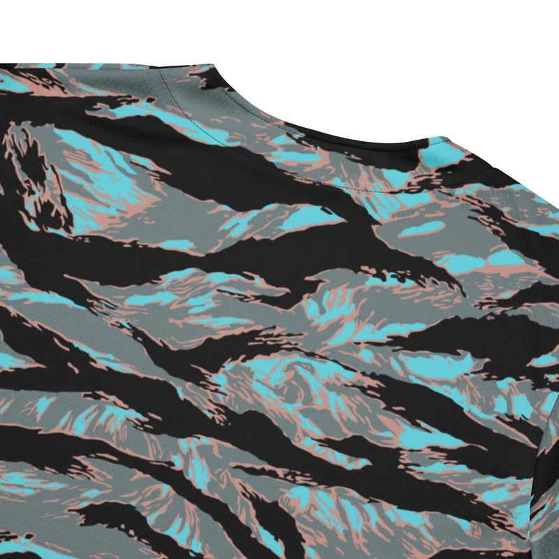 Tiger Stripe Miami Urban CAMO Unisex Baseball Jersey