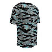 Tiger Stripe Miami Urban CAMO Unisex Baseball Jersey
