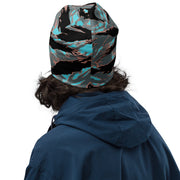 Tiger Stripe Miami Urban CAMO Beanie - Head