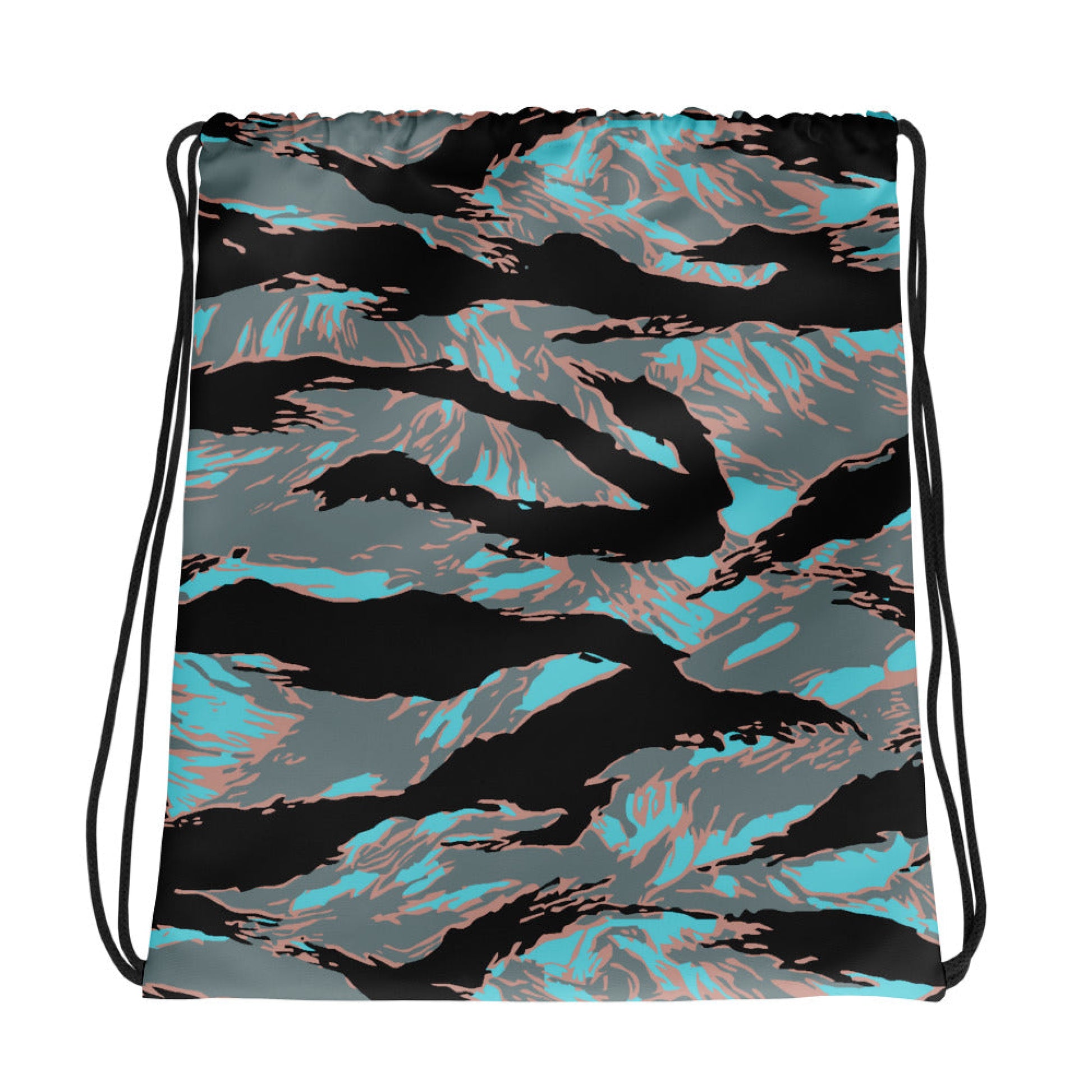 American Tiger Stripe Miami Urban CAMO Drawstring Bag - Bags