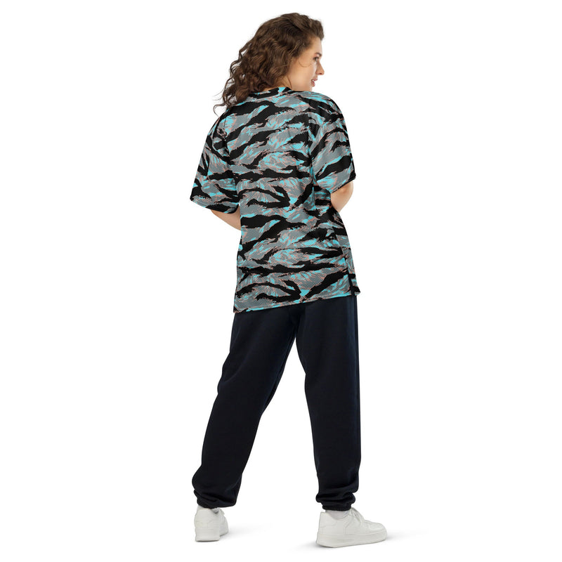 Tiger Stripe Miami Urban CAMO Unisex Football Jersey - American
