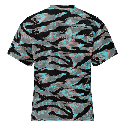 American Tiger Stripe Miami Urban CAMO football jersey - Football Jersey