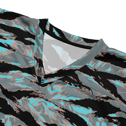 American Tiger Stripe Miami Urban CAMO football jersey - Football Jersey