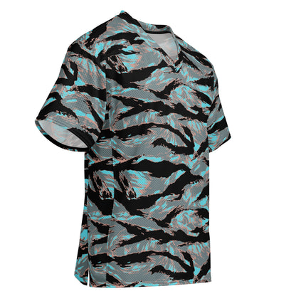 American Tiger Stripe Miami Urban CAMO football jersey - Football Jersey