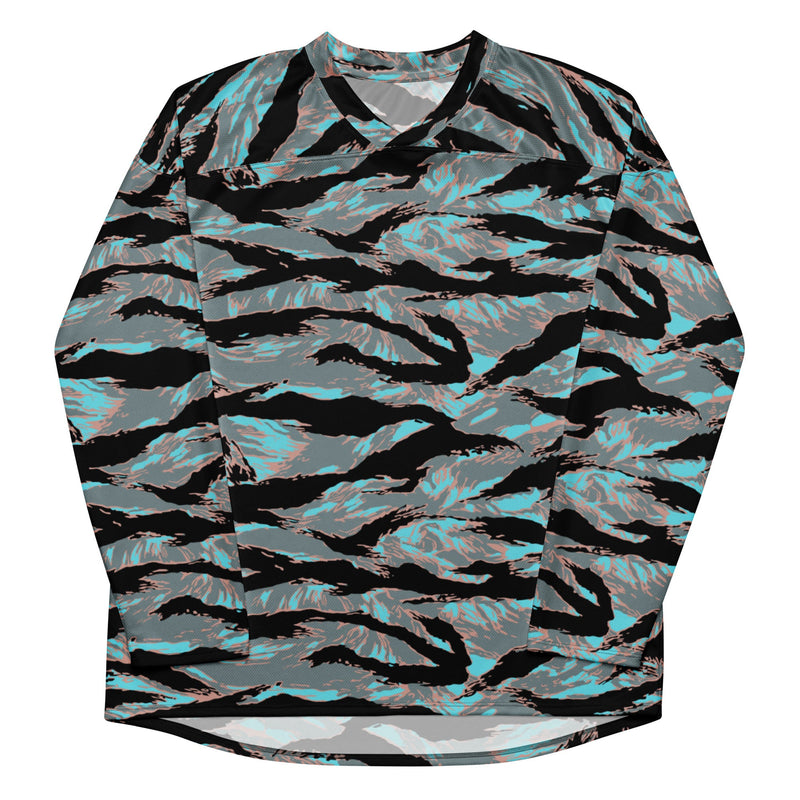 Tiger Stripe Miami Urban CAMO Unisex Hockey Fan Jersey