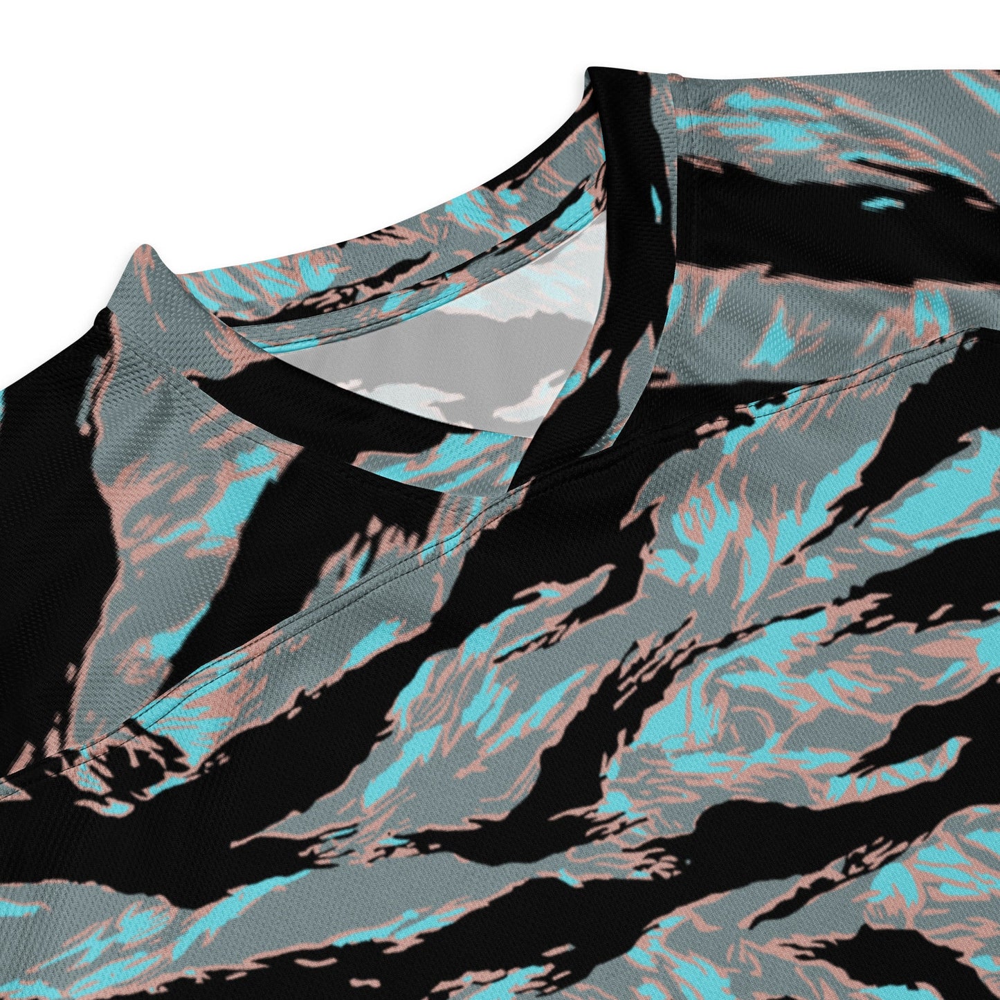 American Tiger Stripe Miami Urban CAMO hockey fan jersey - Hockey Jerseys