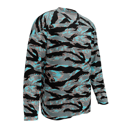 American Tiger Stripe Miami Urban CAMO hockey fan jersey - Hockey Jerseys