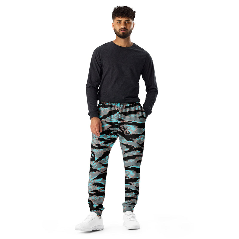Tiger Stripe Miami Urban CAMO Mens Joggers - Men