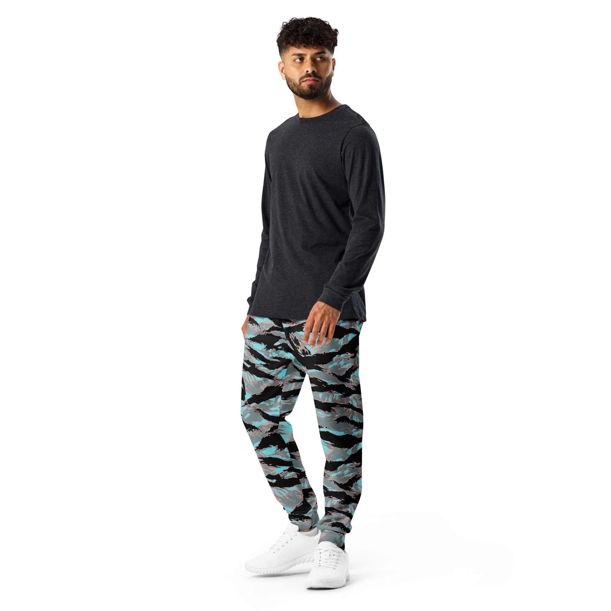 American Tiger Stripe Miami Urban CAMO Mens Joggers
