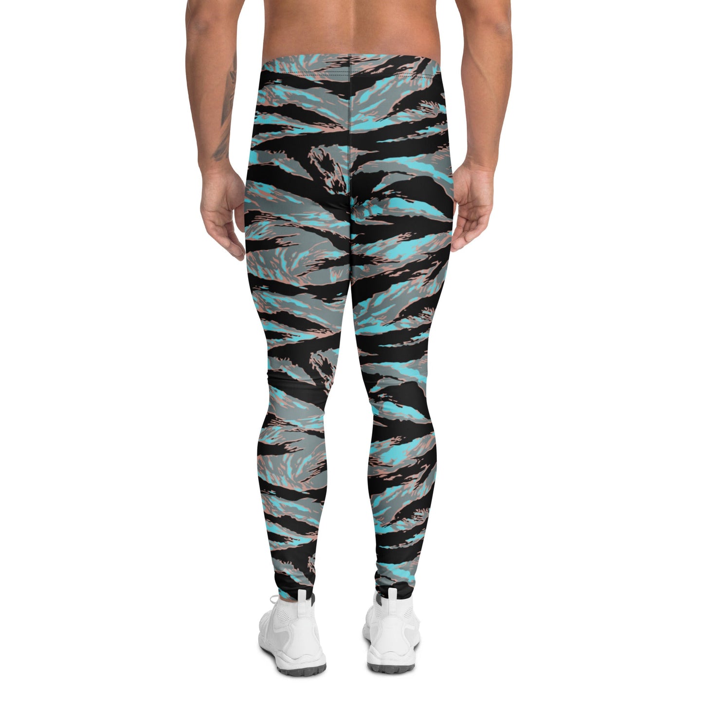 American Tiger Stripe Miami Urban CAMO Mens Leggings