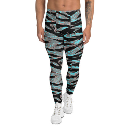 American Tiger Stripe Miami Urban CAMO Mens Leggings - XS