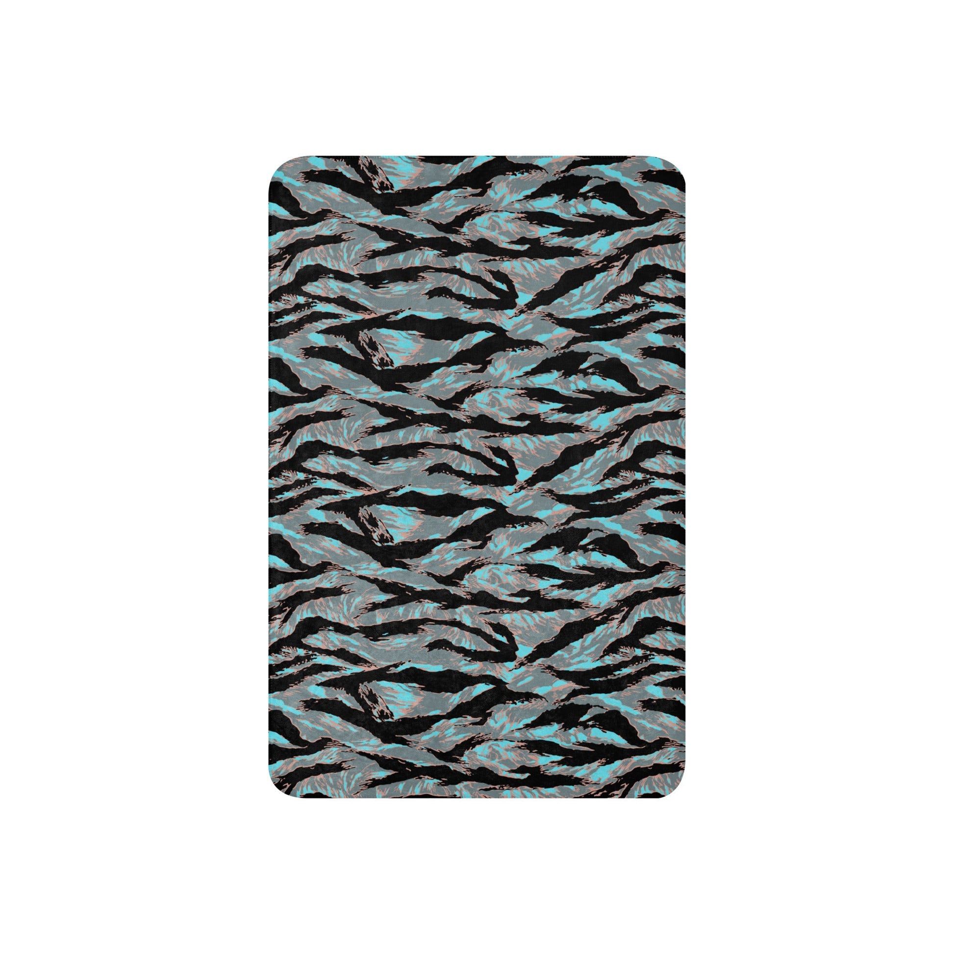 American Tiger Stripe Miami Urban CAMO Sherpa blanket - Blankets