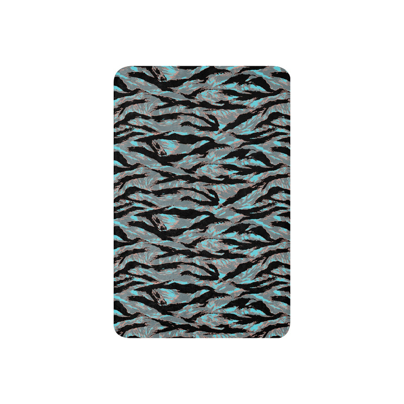 Tiger Stripe Miami Urban CAMO Sherpa Blanket