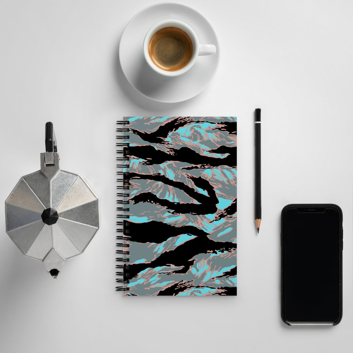 American Tiger Stripe Miami Urban CAMO Spiral notebook - Notebooks