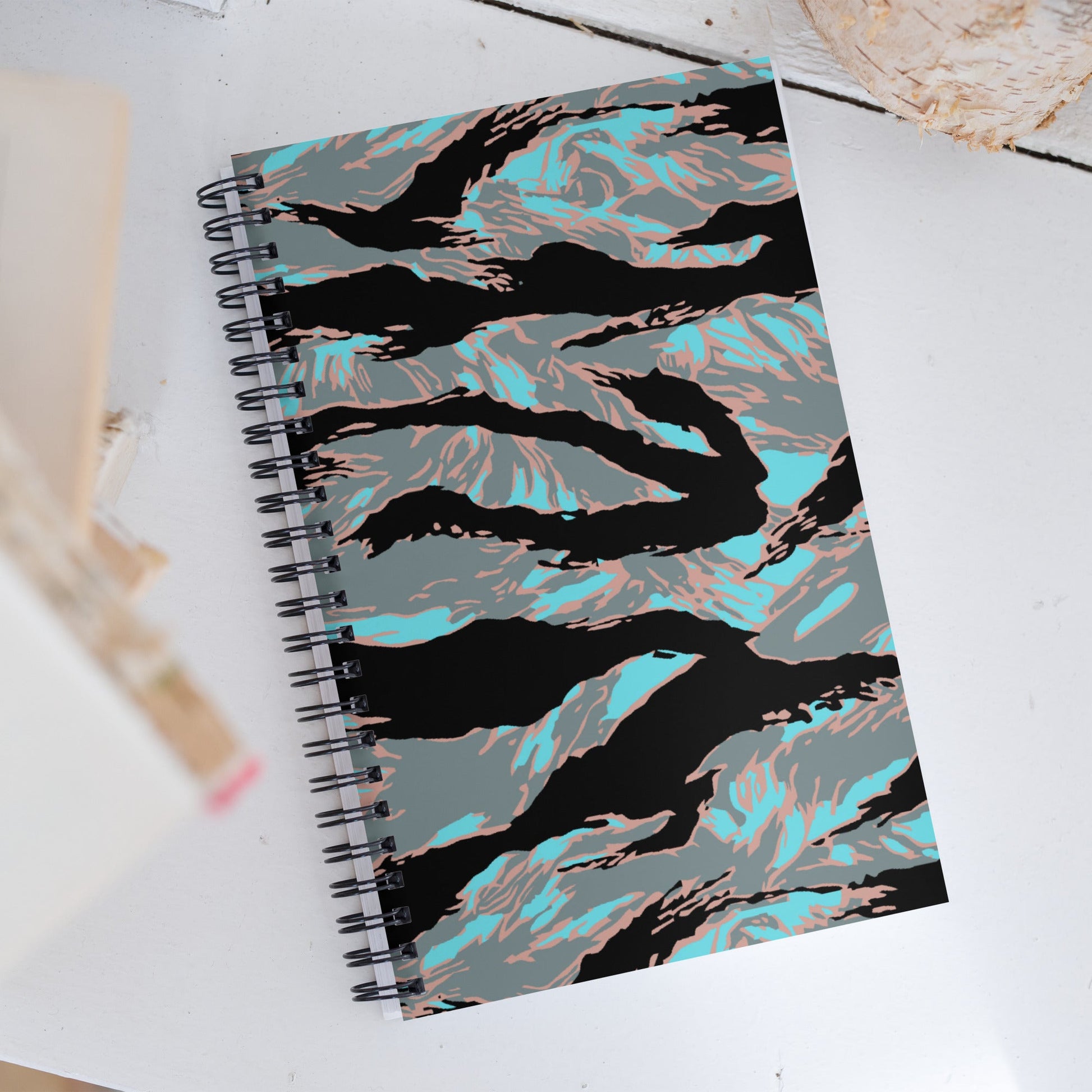 American Tiger Stripe Miami Urban CAMO Spiral notebook - Notebooks