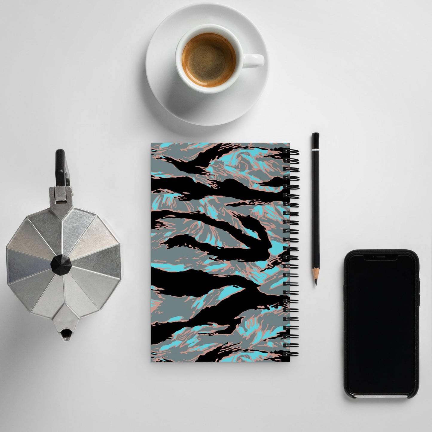 American Tiger Stripe Miami Urban CAMO Spiral notebook - Notebooks