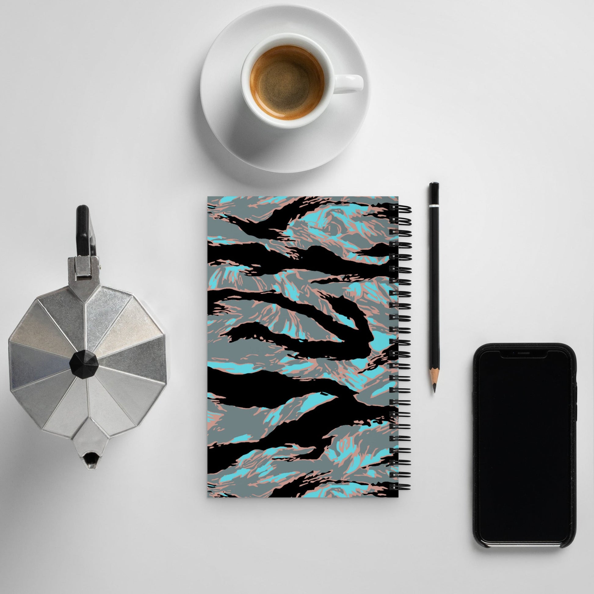 American Tiger Stripe Miami Urban CAMO Spiral notebook - Notebooks