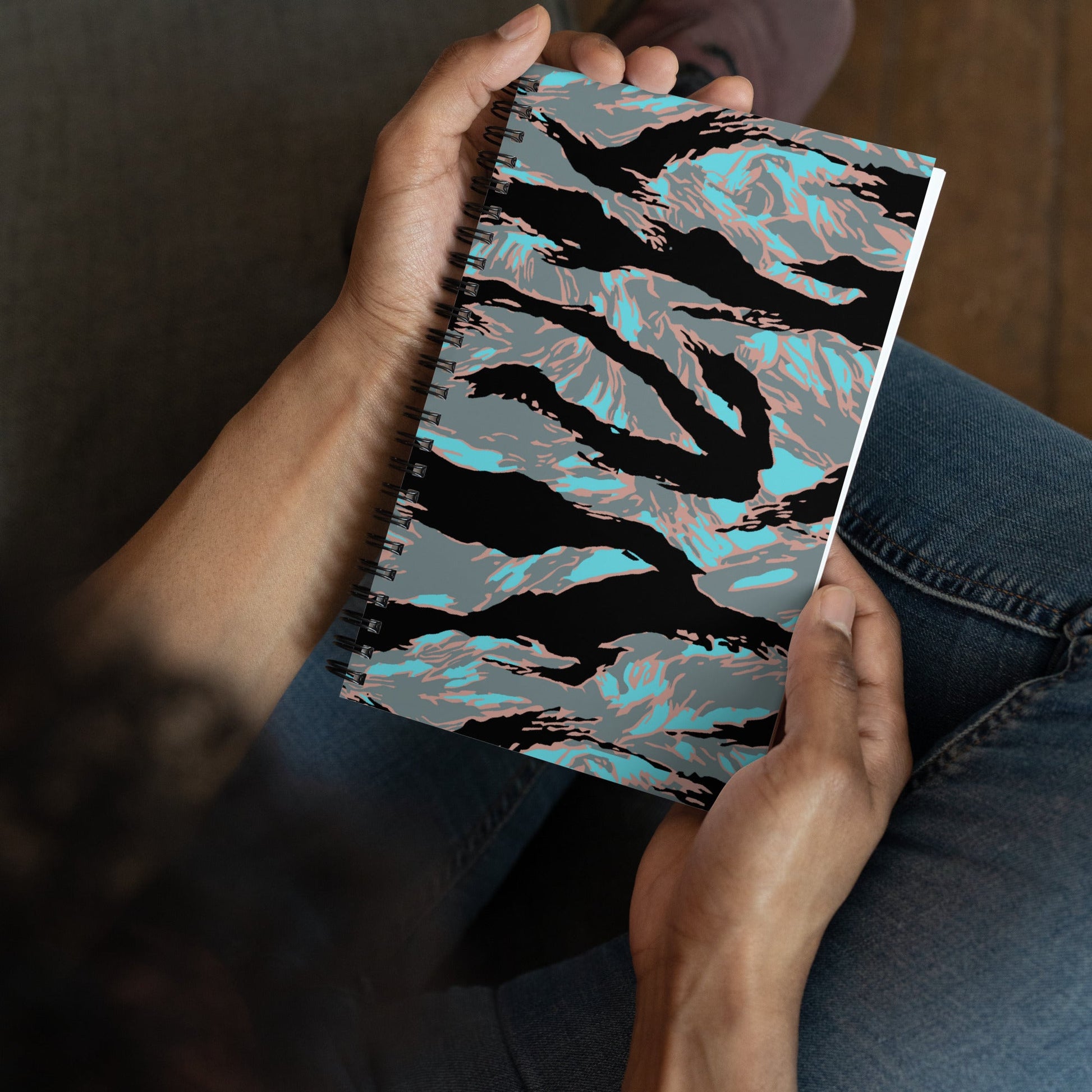 American Tiger Stripe Miami Urban CAMO Spiral notebook - Notebooks