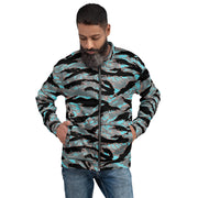 Tiger Stripe Miami Urban CAMO Unisex Bomber Jacket - XS