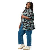 Tiger Stripe Miami Urban CAMO Unisex Short-Sleeve Button Shirt - Button-Up