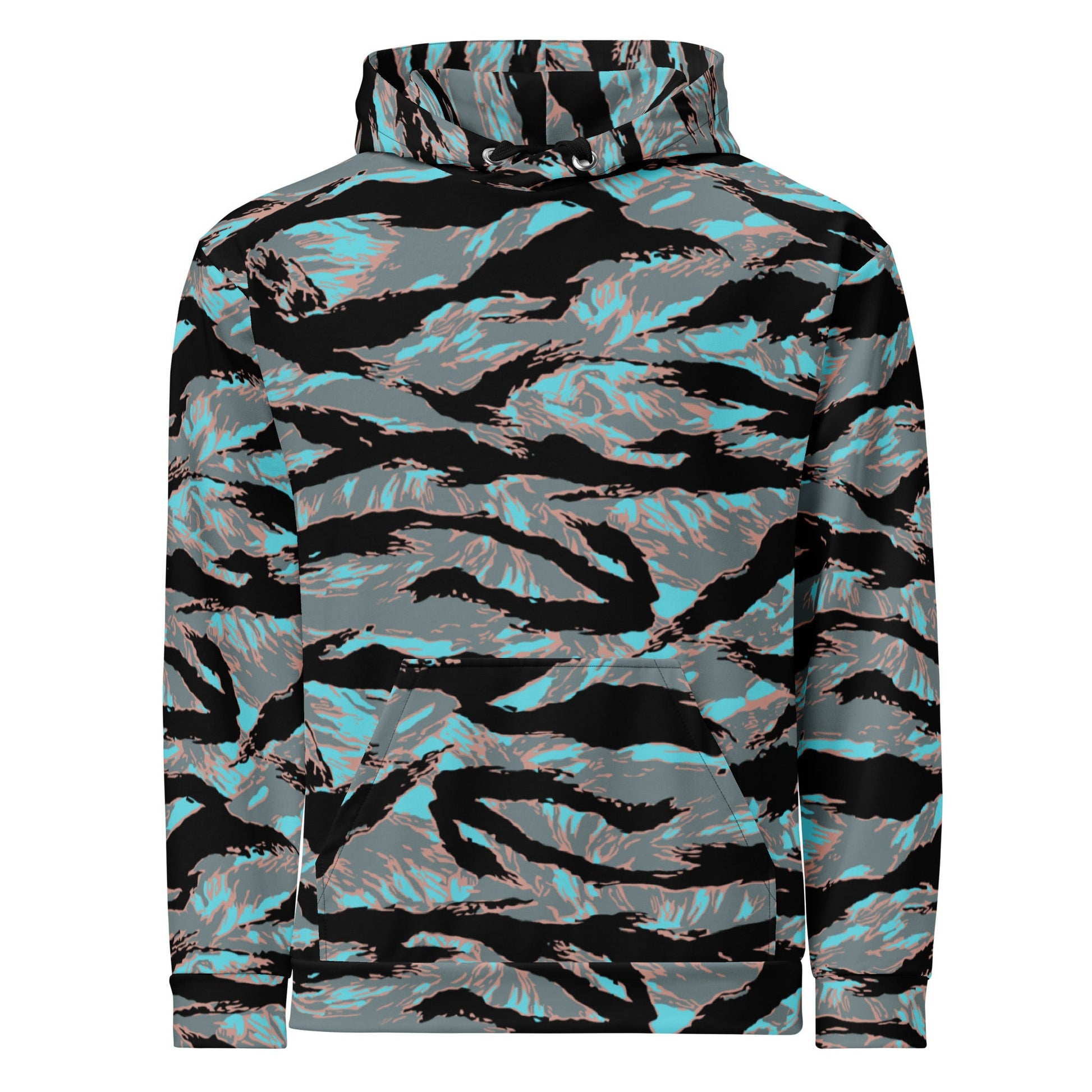 American Tiger Stripe Miami Urban CAMO Unisex Hoodie - Hoodies