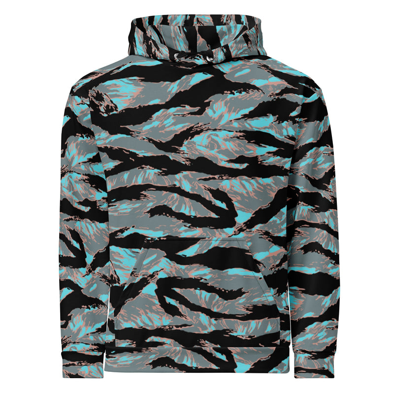 Tiger Stripe Miami Urban CAMO Unisex Hoodie