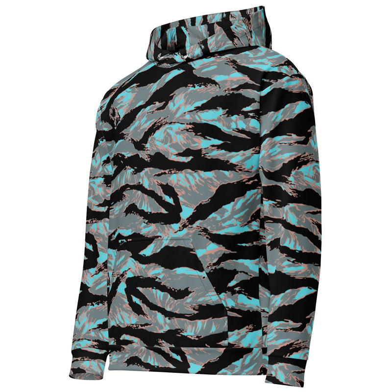 Tiger Stripe Miami Urban CAMO Unisex Hoodie