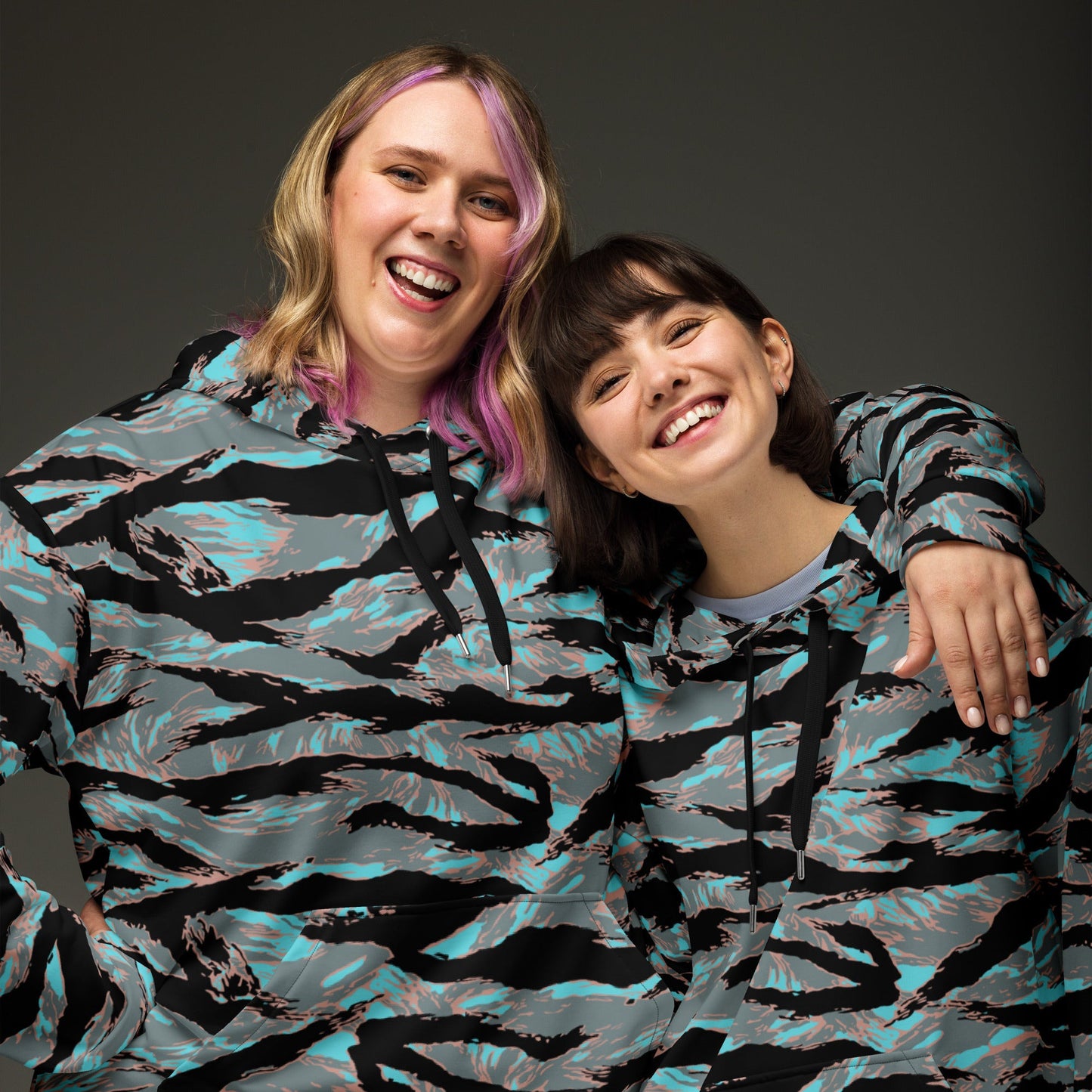 American Tiger Stripe Miami Urban CAMO Unisex Hoodie - Hoodies