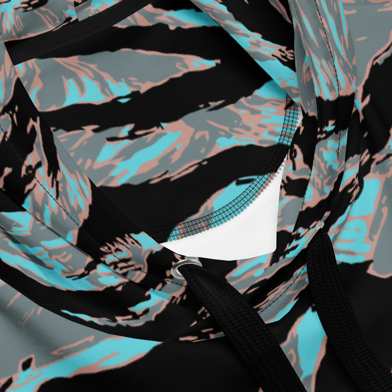 Tiger Stripe Miami Urban CAMO Unisex Hoodie