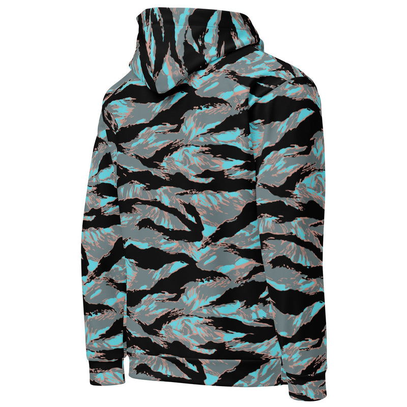 Tiger Stripe Miami Urban CAMO Unisex Hoodie