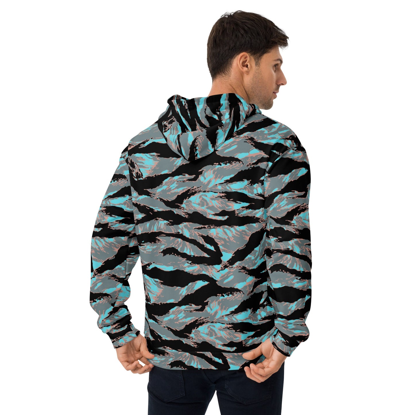 American Tiger Stripe Miami Urban CAMO Unisex Hoodie - Hoodies