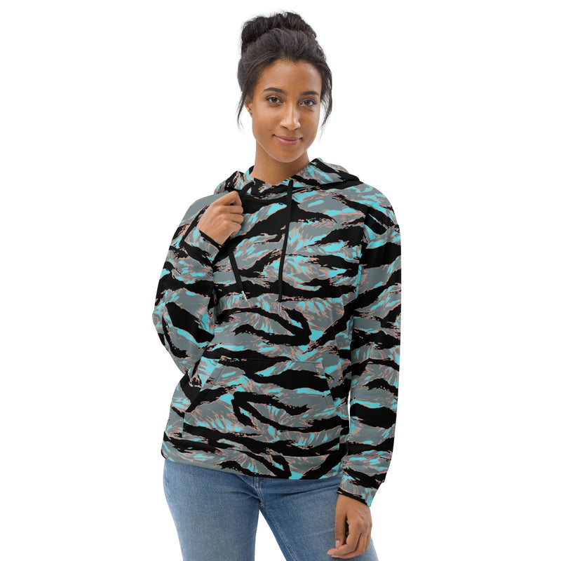 Tiger Stripe Miami Urban CAMO Unisex Hoodie
