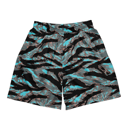 American Tiger Stripe Miami Urban CAMO Unisex mesh shorts - 2XS - Mesh Shorts